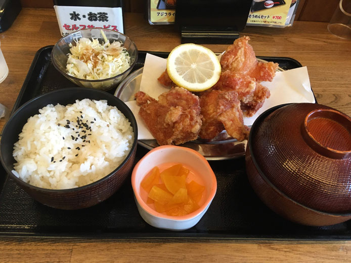 小樽なると屋ざんぎ定食